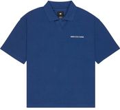 Dc Shoes Classic Club Korte Mouw Poloshirt Blauw S Man