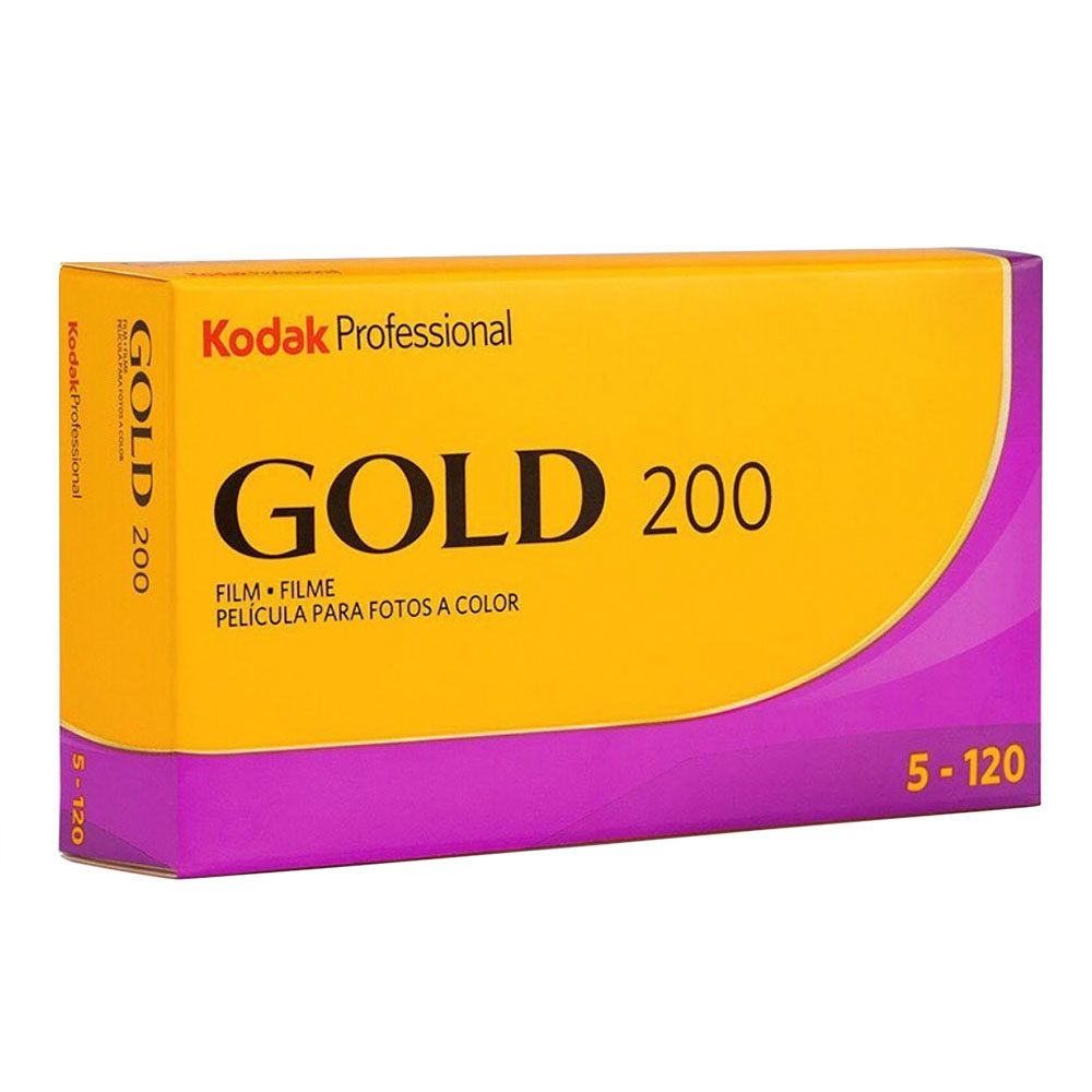 Kodak Professional Gold 200 120 Film 5-pack