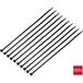 TRU COMPONENTS TC-12523700 Kabelbinder 300 mm 4.8 mm Zwart Bestand tegen kou 100 stuk(s)