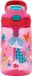 Contigo Gizmo Flip Autospout kinderdrinkfles met rietje, BPA-vrije waterfles - Cherry with Cat - 420ml
