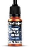 Vallejo Hobbyverf Acrylverf - 77165 True Metallic Metal - Airbrush - Gesmeden Rood - Acryl - 18ml Verf flesje