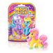 CRAZE Magic PONYS - 1 x ponyfiguur met magische tatoeages en accessoires, 18 x magisch pony-speelgoed om te verzamelen, figuren voor kinderen van kleine pony