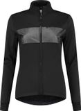 Rogelli Attq Dames Winter Fietsjack - Winddicht - Zwart/Grijs