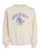 JACK & JONES Sweatshirt 'JORFREDERIKSBERG' blauw / wolwit