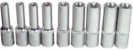 Bgs Torx doppenset lang 1/2 9 delig 2026 Torx doppenset lang 1/2 9 delig