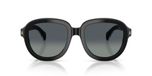 Moncler Cirsee Me6007u Lunettes de soleil unisexe noir rondes gris 54mm