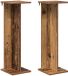 vidaXL Plantenstandaard 2 stuks Oud hout 25 x 25,5 x 80,5 cm Bewerkt hout