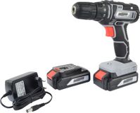 Brüder Mannesmann Perceuse-visseuse sans fil 2x20 V 1,5 Ah