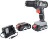 Brüder Mannesmann Perceuse-visseuse sans fil 2x20 V 1,5 Ah