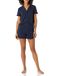 Amazon Essentials Dames Katoenen Pyjama met Modale Biezen en Inkeping