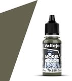 Vallejo Hobbyverf Acrylverf - 70886 Model Color Green Gray - Acryl Verf flesje - 17 ml