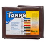 4 Bruin 4 ft. x 20 ft. Super Heavy Duty 8 oz. Tarp - 16 Mil dik