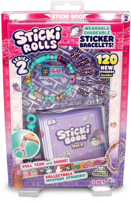 Sticki Rolls Sticki rolls stickerboek Wave 2
