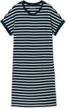 Schiesser Dames Nachthemd korte mouw - NOS - 48 - Blauw