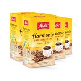 Melitta Harmonie ontcafeïneerd, filterkoffie, sterkte 3/5, 6 x 500 g | Lichte roostering, ideaal voor filterkoffiezetapparaten