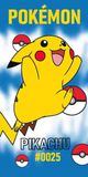 Carbotex Pokemon Strandlaken 70x140cm Katoen - Pikachu Kinderbadlaken