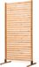 Écran de confidentialité en bois, 36" x 76", autoportant, pour extérieur