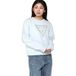 Sweatshirt triangle en dentelle polaire femme