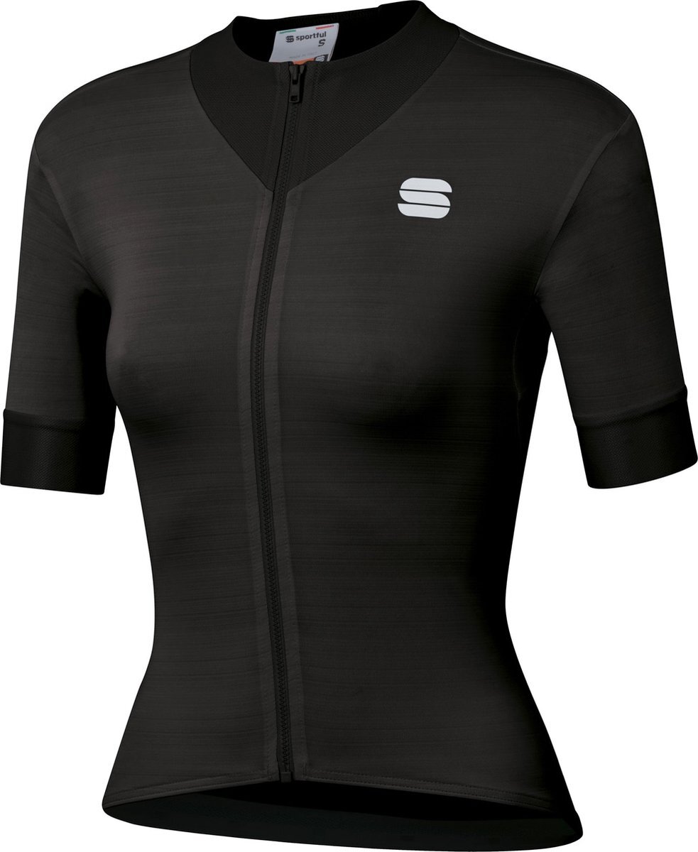 Sportful Kelly Fietsshirt - Maat M - Vrouwen - zwart