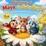 Adventures Libri GmbH Adventures of Maya, the Baby Bug 2: A Tiny Journey Through the Sunny Garden