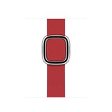 Apple Modern Buckle Band Rood Leer Small