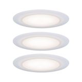Paulmann Suon - Spot - 650 Lumen - 6W - Wit - Set van 3