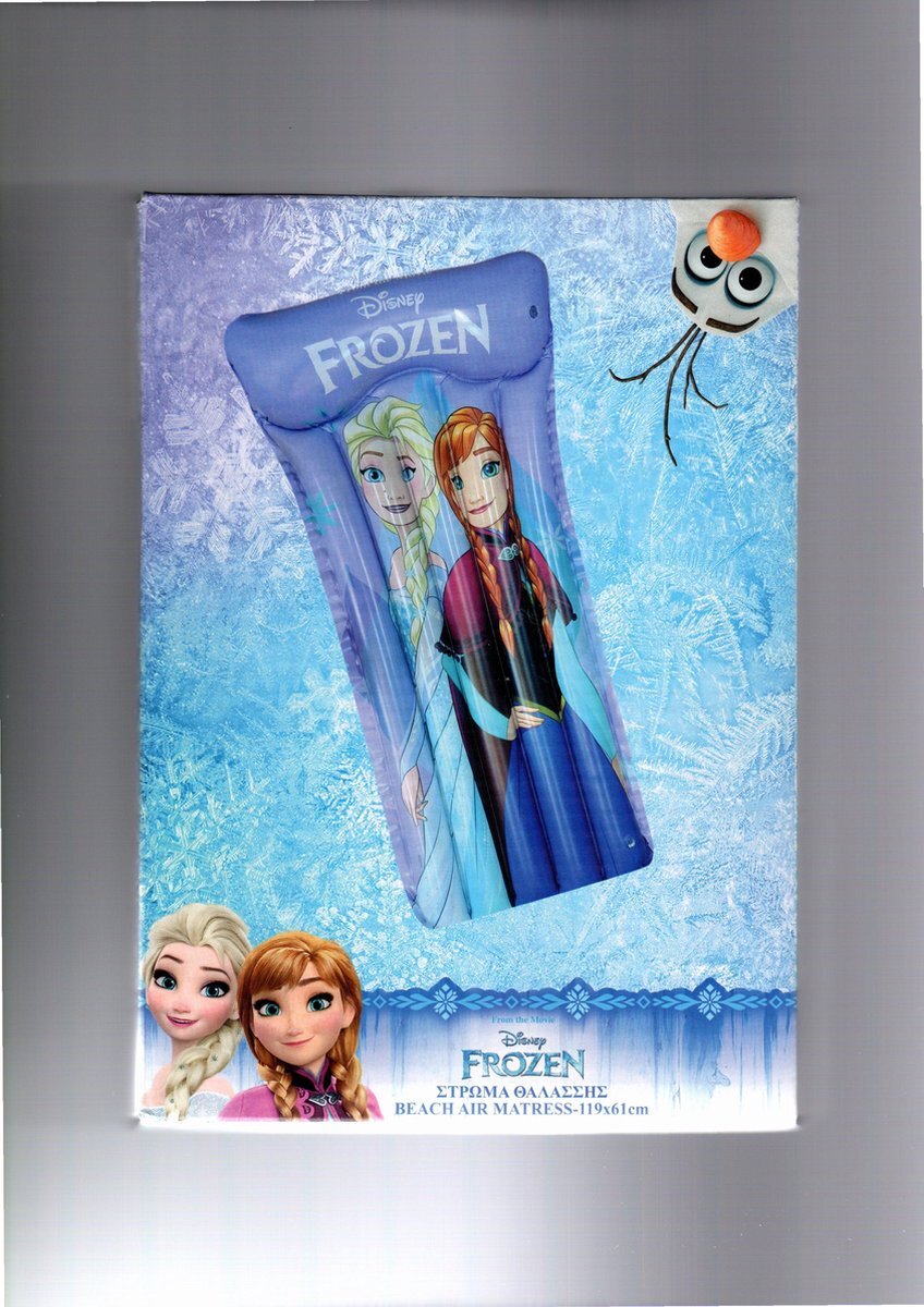 Disney Frozen Beach Air Matress 119x61 cm