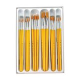 Royal en Langnickel Rond/Flat Taklon Variety Brush Set - Goud (Pack van 30)