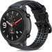 Strap-it Xiaomi Amazfit GTR (47mm) bracelet de montre connectée - Cuir/Silicone - Noir
