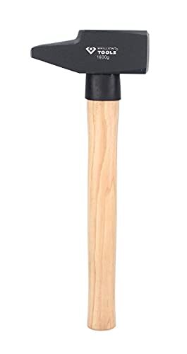 BRILLIANT TOOLS BT077150 Bankhamer met Hickory-steel 1600 g, Franse vorm [Powered by KS TOOLS]