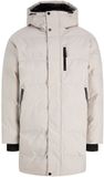 Jack & Jones Trace Alpha Long Puffer Winterjas Hommes - Taille M - Blanc cassé