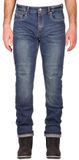 Modeka Pantalon de moto Glenn Slim Stone Wash Blue Denim Taille 32