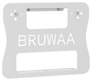 Merkloos FritzBox Wandhouder - Kabelmanagement - IJzer, gepoedercoat - Voor AVM FritzBox 7590 en 6660