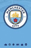 Pyramid International Manchester City Club Crest Poster 61x91.5cm
