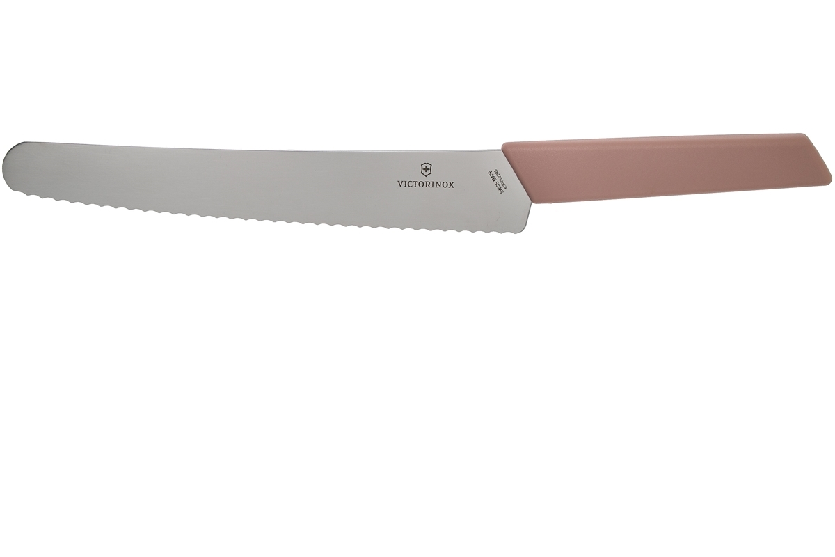 Victorinox Swiss Modern broodmes 22 cm, roze