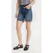 Levi's 501 Mid Thigh Short Lw Crossing Canvas Blauw