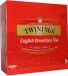 Twinings English Breakfast envelop 100 pièces