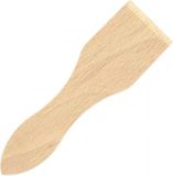 Fackelmann Set van 6 houten raclette spatels 13 cm FSC