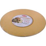 Graziano, Cakeboard Taartplaat van goud, elegant, stijf dienblad voor cake, ideaal voor het vervoer van cake, maar ook voor meerdere verdiepingen taarten, gemakkelijk wasbaar, Ø 26 cm