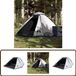 vidaXL Tente dôme 4 personnes imperméable occultant tissu blanc