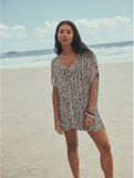 Next Dames Gehaakte Strandjurk Naturel