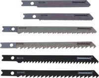 Silverline Decoupeerzaagbladen set - hout en metaal - universele aansluiting - 30-delig