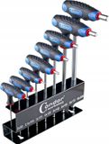 Condor T-sleutelset met kogelkop, 8 stuks, 2-10 mm