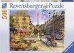 Ravensburger Puzzel Wandeling door Parijs - 500 stukjes