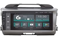 Op Kia Sportage Android GPS Bluetooth WiFi Dab USB Full HD Touchscreen Display 9" Easyconnect Autoradio