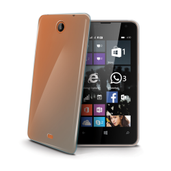 Celly GELSKIN500 transparant / Lumia 430