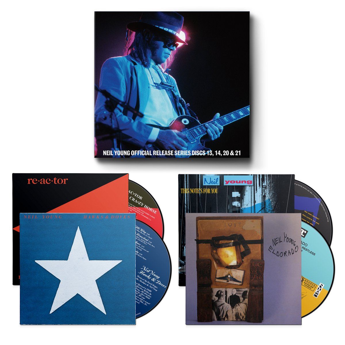 REPRISE neil young - official release series discs cd