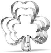 Keewah Clover Cookie Cutter - 3 Stuk - RVS