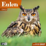 Eulen Kalender 2027 - 30x30 - Art12