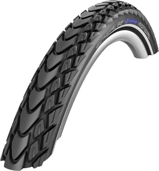 Schwalbe Marathon Mondial Fietsband Performance 28 Lite draadband reflex zwart